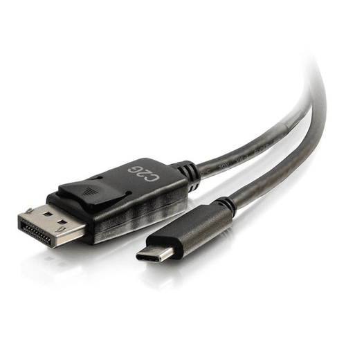 Cables To Go 10ft (3m) USB-C to DisplayPort™ Adapter Cable 4K 30Hz - Black - CG26905