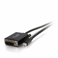 Cables To Go 10ft Mini DisplayPort&trade; Male to Single Link DVI-D Male Adapter Cable - Black - 54336