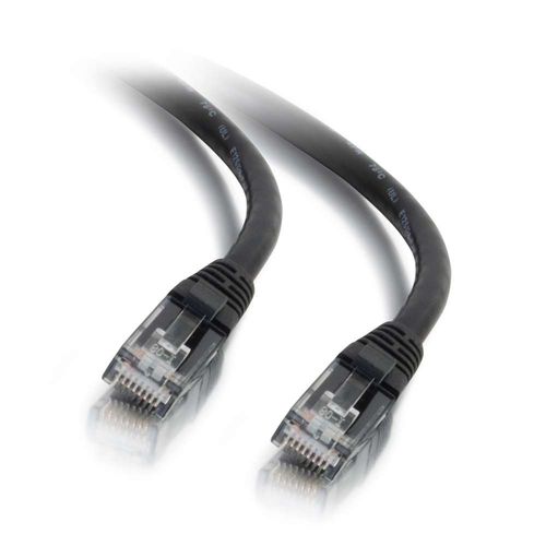 Cables To Go 125ft Cat6 Snagless Unshielded (UTP) Ethernet Network Patch Cable - Black - 27158