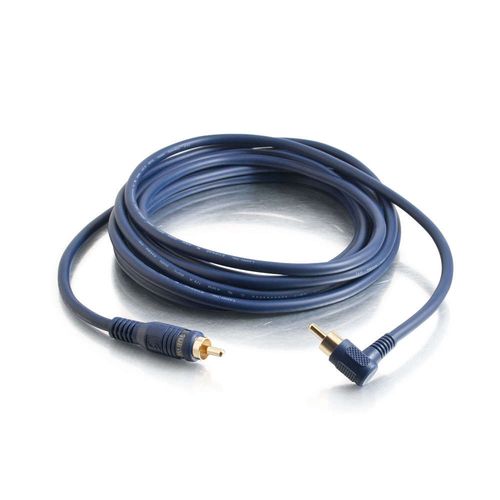 Cables To Go 12ft Velocity&trade; Right Angled Subwoofer Cable - 29180