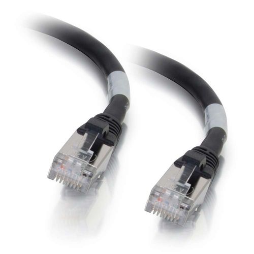 Cables To Go 14ft Cat6a Snagless Shielded (STP) Ethernet Network Patch Cable - Black - 00717