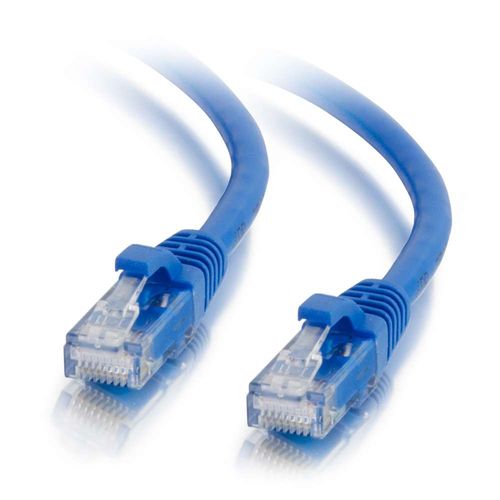 Cables To Go 14ft Cat6a Snagless Unshielded (UTP) Ethernet Network Patch Cable - Blue - 00700
