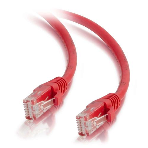 Cables To Go 150ft Cat5e Snagless Unshielded (UTP) Ethernet Network Patch Cable - Red - 19388