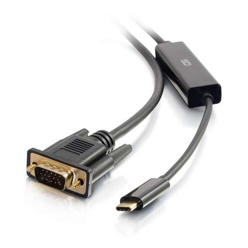 Cables To Go 15ft USB-C to VGA Video Adapter Cable - 26893