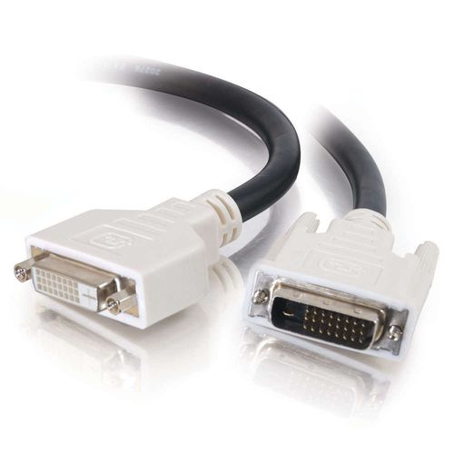 Cables To Go 1m DVI-D&trade; M/F Dual Link Digital Video Extension Cable (3.3ft) - 26913
