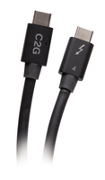 Cables To Go 2.5ft (0.8m) Thunderbolt™ 4 USB-C® Cable (40Gbps) - C2G28886
