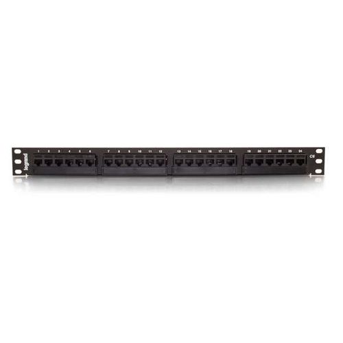 Cables To Go 24-Port Cat6 110-Type Patch Panel - 37199