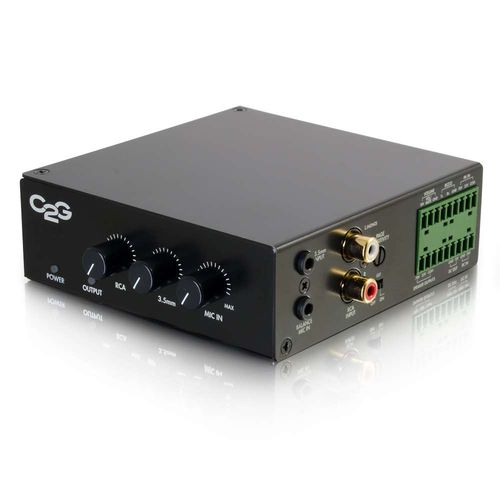 Cables To Go 25/70V 50W Audio Amplifier - Plenum Rated - 40881