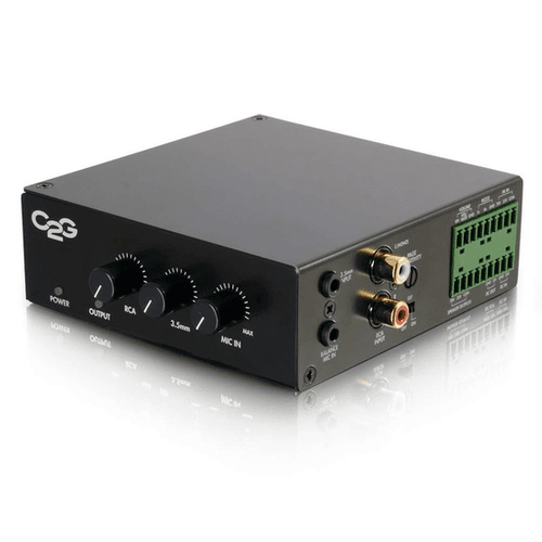 Cables To Go 25/70V 50W Audio Amplifier - Plenum Rated - CG40881