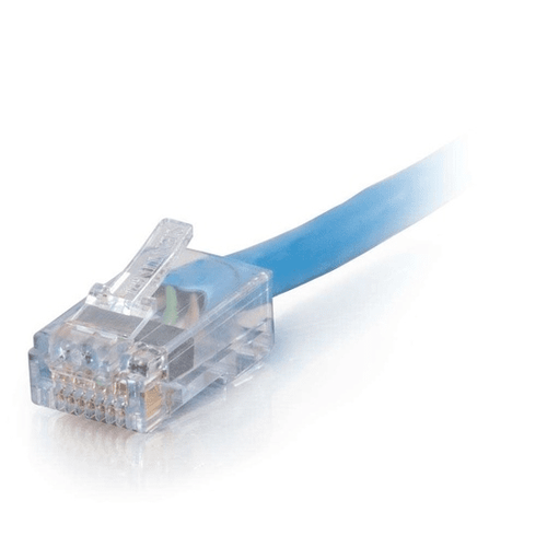Cables To Go 25 ft Cat6 Non-Booted UTP Unshielded Ethernet Network Patch Cable - Blue - CG15285