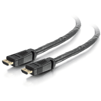 Cables To Go 25ft (7.6m) C2G Plus Series Standard Speed CL2P HDMI® Cable With Gripping Connectors - CL2P - Plenum Rated - CG42529