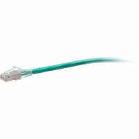 Cables To Go 25ft (7.6m) TAA-Compliant F-Series Cat6a Snagless Shielded (STP) Network Cable - Green - C2G43869
