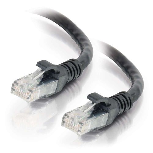 Cables To Go 25ft Cat6 Snagless UTP Unshielded Ethernet Network Patch Cable (TAA) - Black - 10297