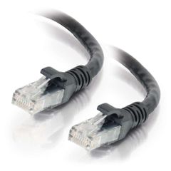Cables To Go 25ft Cat6 Snagless UTP Unshielded Ethernet Network Patch Cable (TAA) - Black - 10297