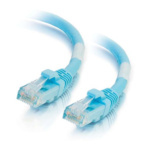 Cables To Go 25ft Cat6a Snagless Unshielded (UTP) Ethernet Network Patch Cable - Aqua - 00771