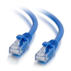 Cables To Go 25ft Cat6a Snagless Unshielded (UTP) Ethernet Network Patch Cable - Blue - 00703