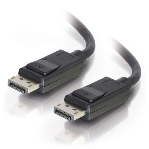 Cables To Go 25ft DisplayPort Cable with Latches M/M - Black - 54404