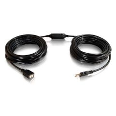 Cables To Go 25ft USB A Male to Female Active Extension Cable (Center Booster Format) - 38988