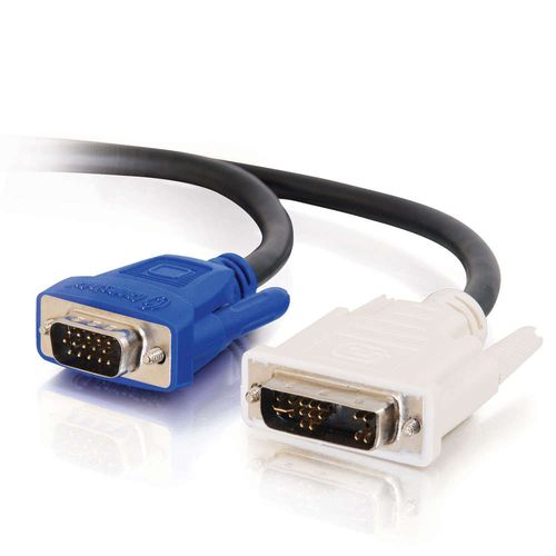 Cables To Go 2m DVI Male to HD15 VGA Male Video Cable (6.6ft) - 26954