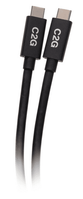 Cables To Go 3.3ft (1m) USB-C® Male to USB-C Male Cable (20V 5A) - USB4® 40Gbps - C2G28878