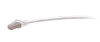 Cables To Go 30ft (9.1m) TAA-Compliant F-Series Cat6a Snagless Shielded (STP) Network Cable - White - C2G43975