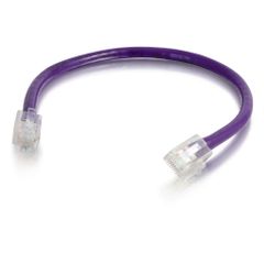 Cables To Go 30ft Cat6 Non-Booted Unshielded (UTP) Ethernet Network Patch Cable - Purple - 04226