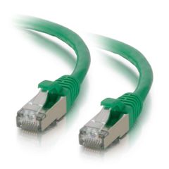 Cables To Go 30ft Cat6 Snagless Shielded (STP) Ethernet Network Patch Cable - Green - 00840