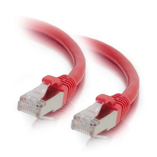 Cables To Go 30ft Cat6 Snagless Shielded (STP) Ethernet Network Patch Cable - Red - 00857