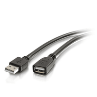 Cables To Go 32 ft USB A Male to A Female Active Extension Cable - Plenum, CMP-Rated - CG39011