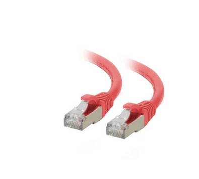 Cables To Go 35ft (10.7m) Cat6A Snagless Shielded (STP) Ethernet Network Patch Cable - Red - C2G07372