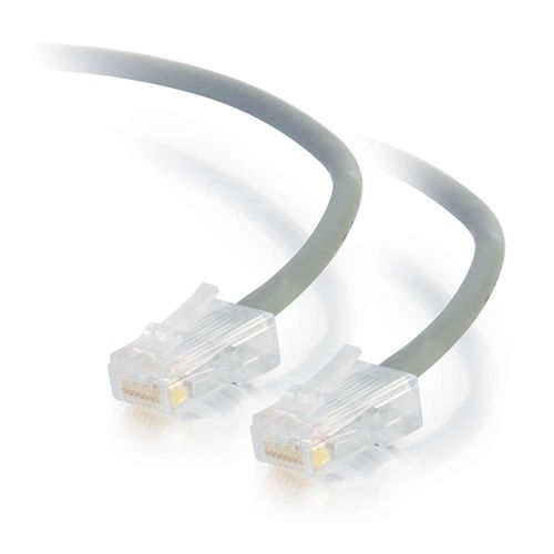 Cables To Go 35ft Cat5e Non-Booted UTP Unshielded Ethernet Network Patch Cable - Plenum CMP-Rated - Gray - 15234