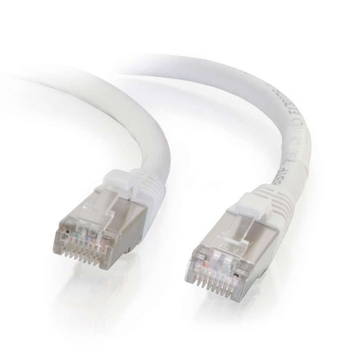 Cables To Go 35ft Cat6 Snagless Shielded (STP)Ethernet Network Patch Cable - White - 00930