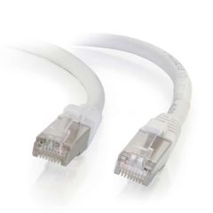 Cables To Go 35ft Cat6 Snagless Shielded (STP)Ethernet Network Patch Cable - White - 00930