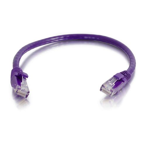 Cables To Go 35ft Cat6 Snagless Unshielded (UTP) Ethernet Network Patch Cable - Purple - 31357