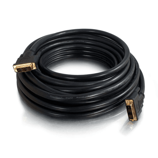 Cables To Go 35ft Pro Series Single Link DVI-D Digital Video Cable M/M - In-Wall CL2-Rated