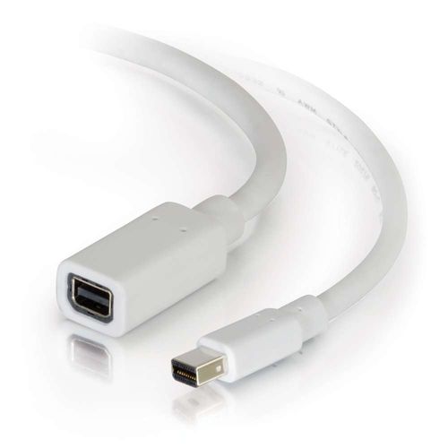 Cables To Go 3ft Mini DisplayPort Extension Cable M/F - White - 54413