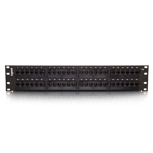 Cables To Go 48-Port Cat6 110-Type Patch Panel - 37200