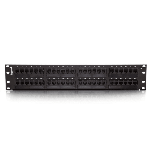 Cables To Go 48-Port Cat6 110-Type Patch Panel - CG37200