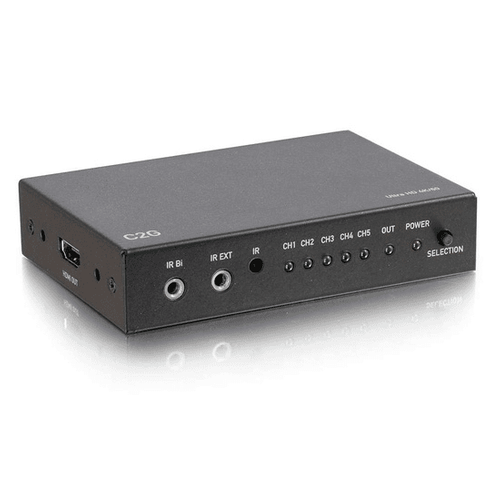 Cables To Go 5-Port HDMI® Switch - 4K 60Hz - LIMITED AVAILABILITY - CG41397