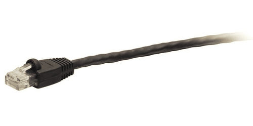 Cables To Go 50ft (15.2m) TAA-Compliant F-Series Cat6 Snagless Unshielded (UTP) Network Cable - Black - C2G43482