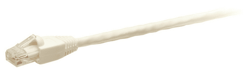 Cables To Go 50ft (15.2m) TAA-Compliant F-Series Cat6 Snagless Unshielded (UTP) Network Cable - White - C2G43587