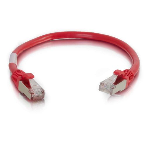 Cables To Go 50ft Cat5e Molded Shielded (STP) Ethernet Network Patch Cable - Red - 27272