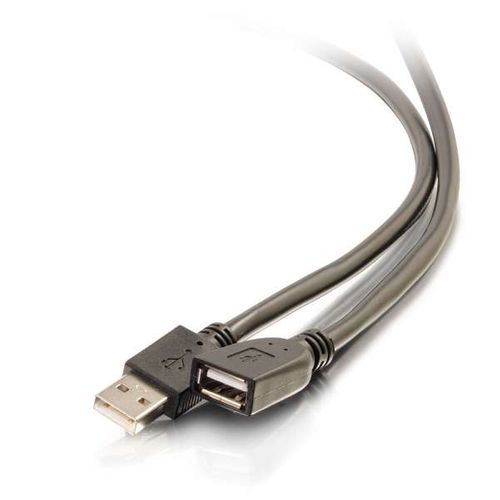 Cables To Go 50ft USB-A Male to Female Active Extension Cable — Plenum, CMP-Rated - 39935
