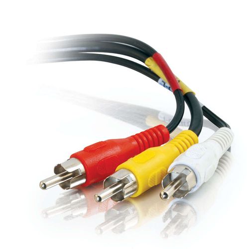 Cables To Go 50ft Value Series&trade; Composite Video + Stereo Audio Cable - 40451