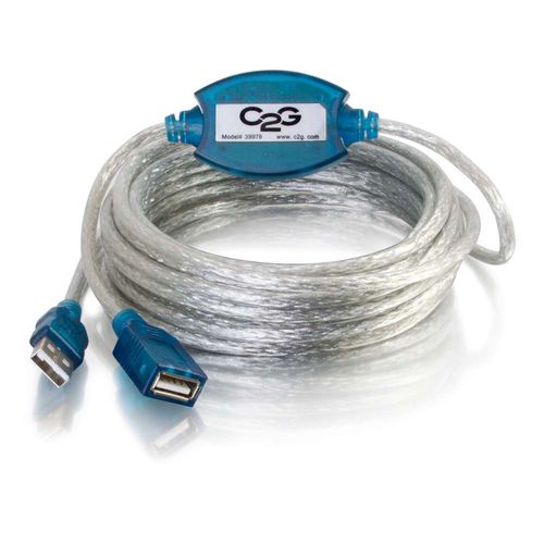Cables To Go 5m USB 2.0 A Male to A Female Active Extension Cable (16.4ft) - 39978