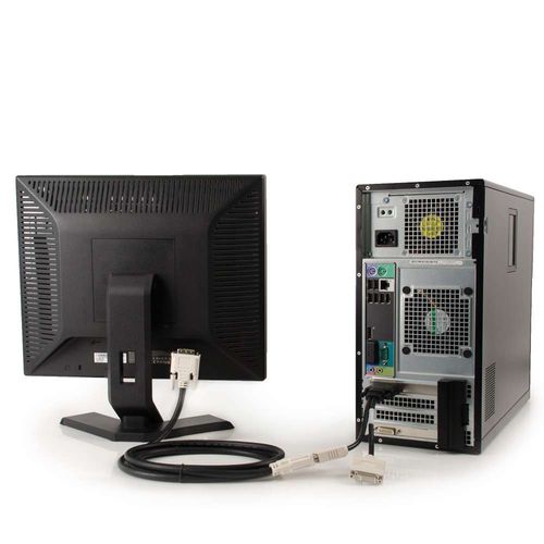 Cables To Go 6ft LCD Flat Panel Monitor Cable - M/M - 24903