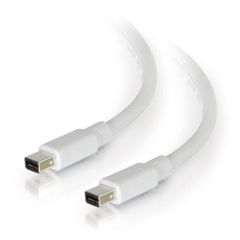 Cables To Go 6ft Mini DisplayPort Cable M/M - White - 54411