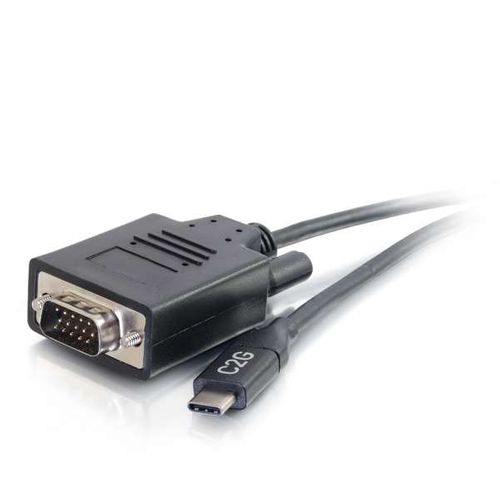 Cables To Go 6ft USB-C to VGA Video Adapter Cable - 26895