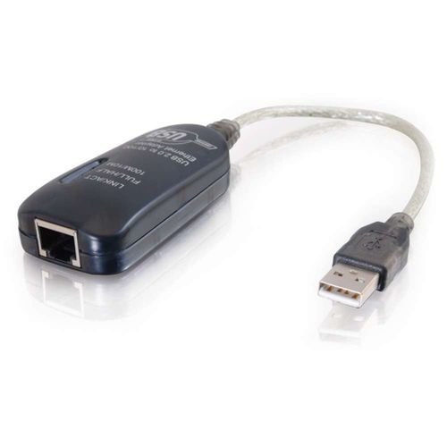 Cables To Go 7.5in USB 2.0 Fast Ethernet Network Adapter - 39998
