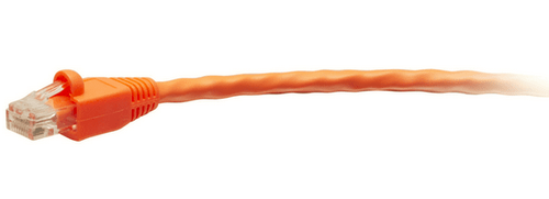 Cables To Go 75ft (22.8m) TAA-Compliant F-Series Cat6 Snagless Unshielded (UTP) Network Cable - Orange - C2G43546